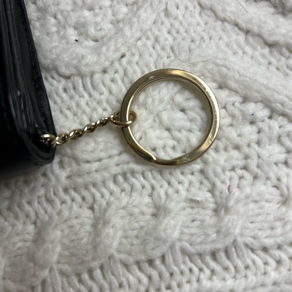 Kate Spade Black Leather Card Holder - Picture 10 of 11